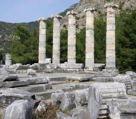 Priene an ancient Greek city. 